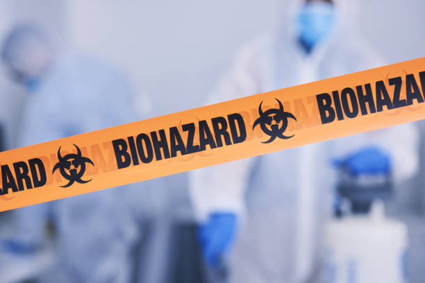 Professional Blood Cleanup technician working in Eltopia, WA